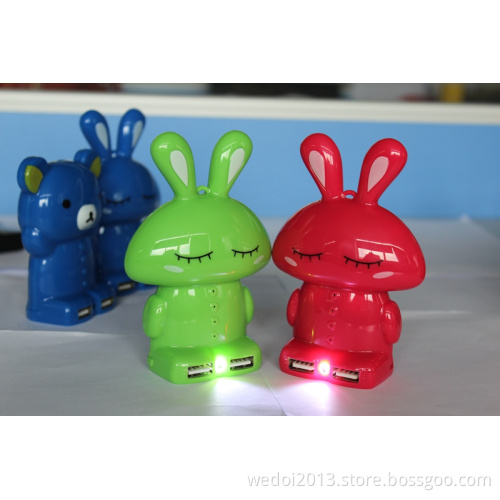 4000mAh Rabbit Cellphone Charger with CE, RoHS, FCC (WY-PB23)